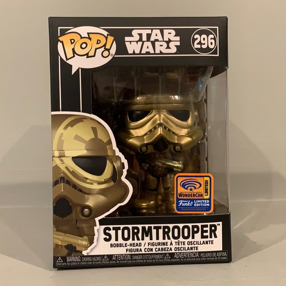 Limited edition. Stormtrooper funko pop.